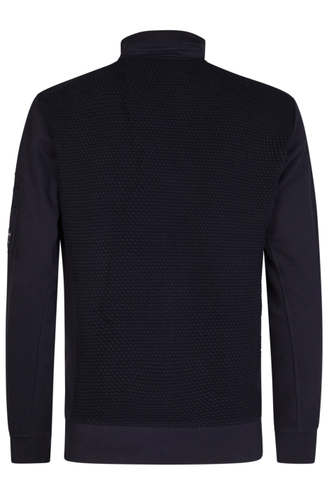 Petrol Industries men sweater collar zip